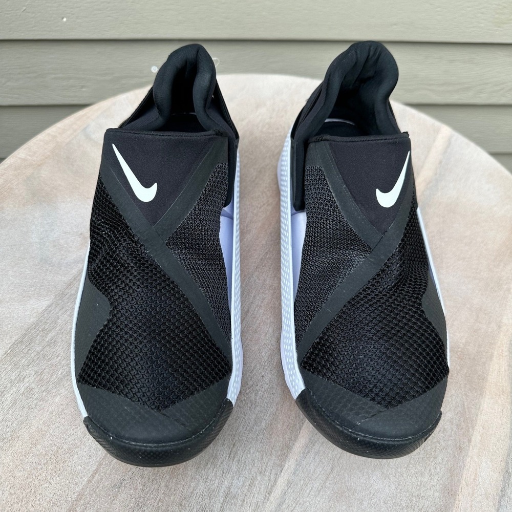 Nike Go FlyEase Black White DR5540-002 Womens Size 8.5 Hands Free Sneakers New - Picture 2 of 16